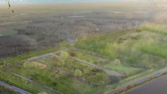 Treatment of landfill leachate using an innovative biological pilot installation